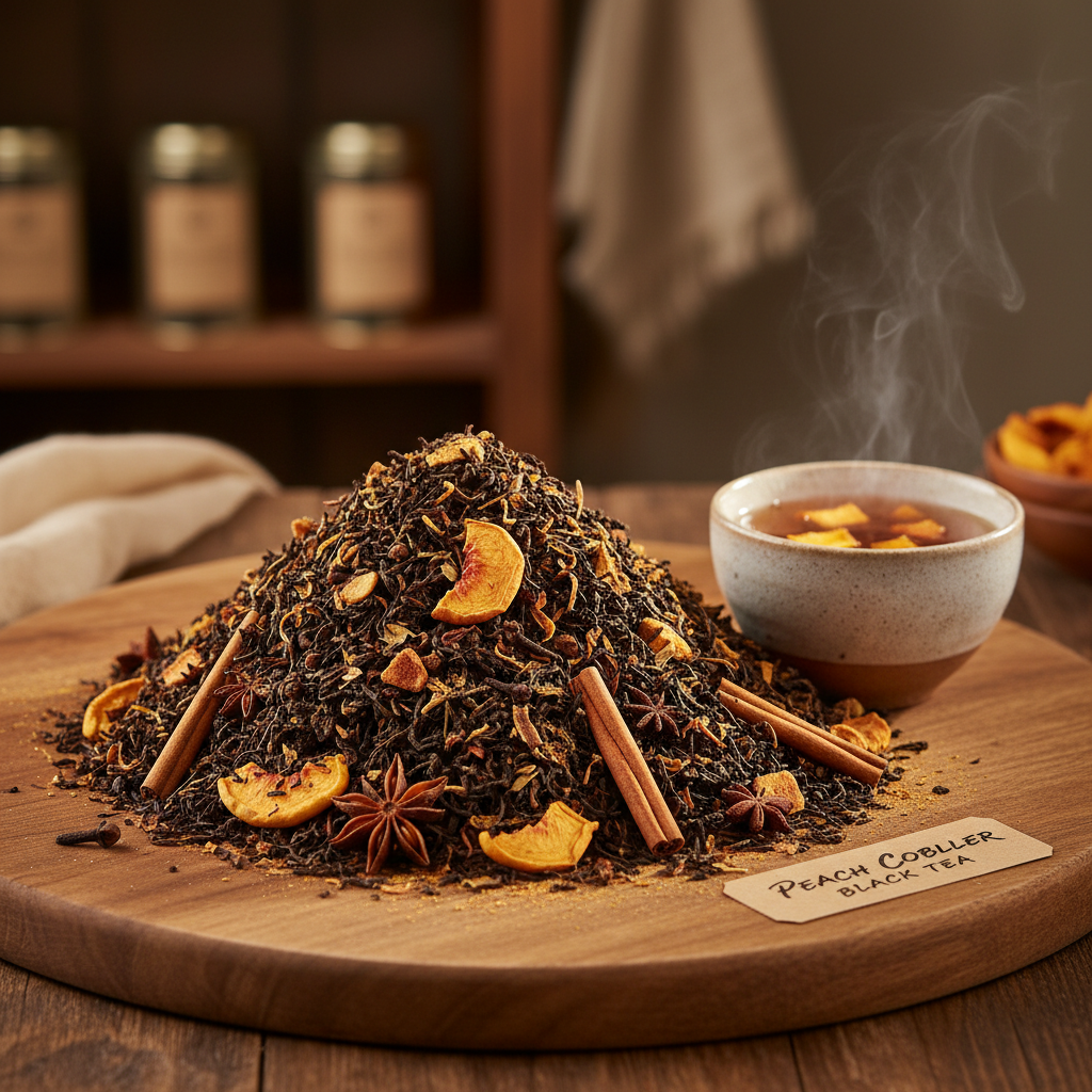 Peach Cobbler Black Tea