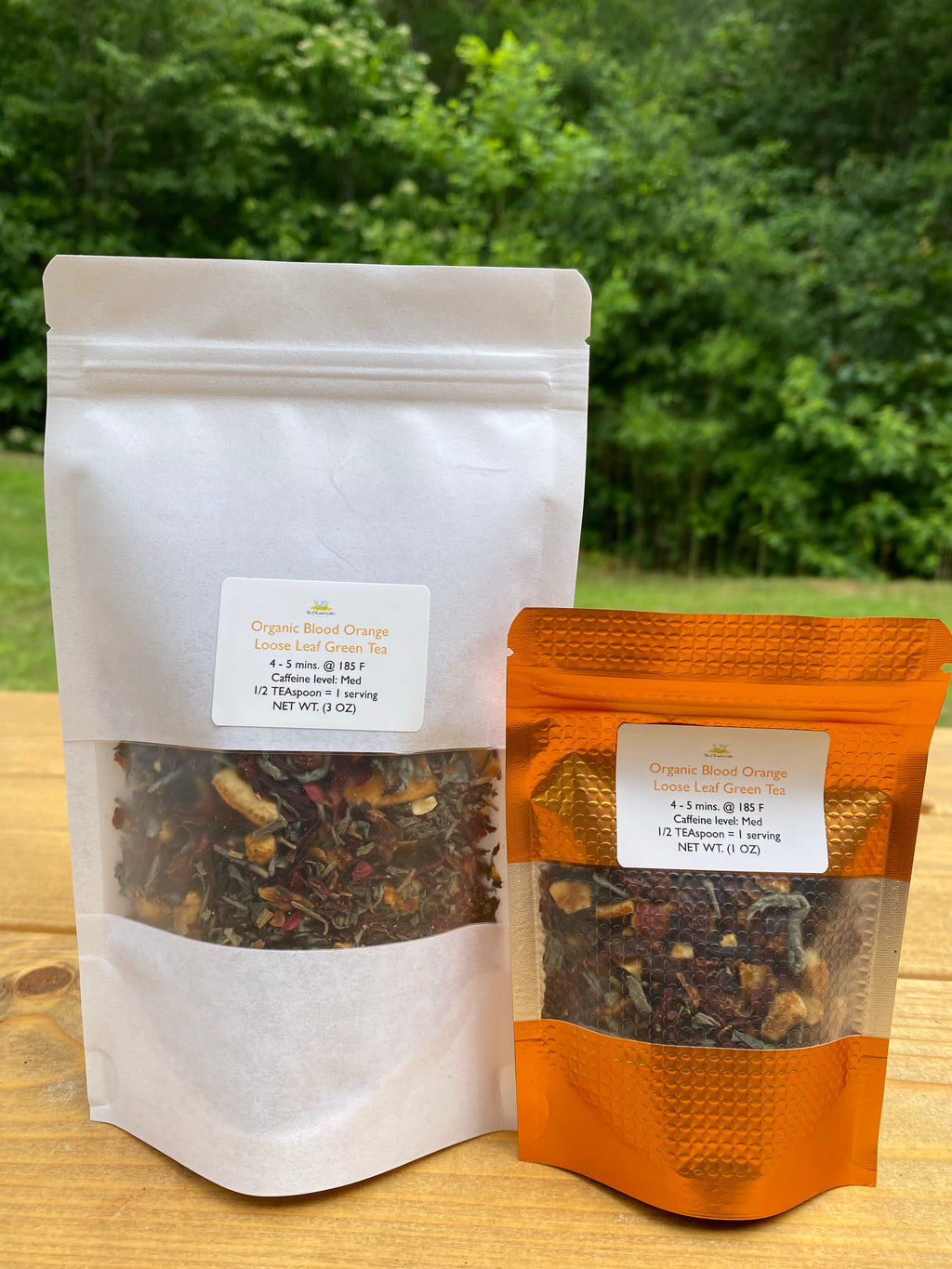 Blood Orange Green Tea